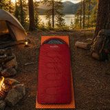 Evolite Kamp Seti: Pro SQ 0°C Uyku Tulumu + UltraLight Comfort Katlanır Mat Turuncu