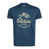 Evolite the Mountain Lacivert Tshirt
