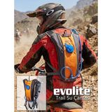 Evolite Trail 2l Hidrasyon Çantası Su Çantası 2 Litre Hafif Koşu Trekking Bisiklet Dağ Yürüyüşü Çantası - Haki