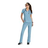 Evolve GSST181 – GSSP651 Kadın Cerrahi Takım (Grey’s Anatomy Ürünlerinden Oluşturulmuş Set) (Okyanus Sisi, XL)