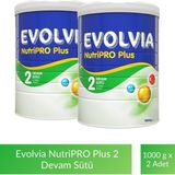 Evolvia NutriPRO Plus 2 Toz Devam Sütü 1000 gr x 2 6-9 Ay İçin Sütlü İçerik