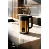 Evona Elara Premium Gold 2.0 Litre Elektrikli Kettle - Su Isıtıcısı