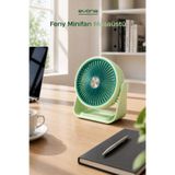 evona Feny Minifan Desk 3 Kademeli Masaüstü Usb-Type-C Şarjlı Vantilatör