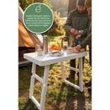 EVONİTA Portatif Katlanır Masa Büyük Boy 48x72x56.5 cm Piknik Kamp Balkon Sehpa Çok Amaçlı Masa