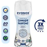 Evonox Clean Granül Çamaşır Parfümü & Çamaşır Yumuşatıcı Everest Beyaz Sabun Esintisi 210 gr