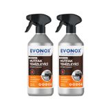 Evonox Clean Ultra Güçlü Mutfak Yüzey Temizleyici ve Yağ Sökücü Limon Kokulu Sprey 2 Adet x 750 ml