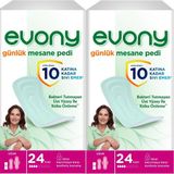 Evony 48 Adet Uzun Günlük Mesane Pedi