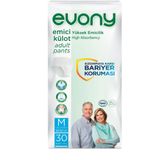 Evony 5x30 Adet Orta Boy Yetişkin Emici Külot Hasta Bezi