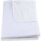 EVONY 60X120 cm Çocuk Bebek Yatağı Sıvı Geçirmez Yatak Koruyucu Alez - 60 x 120 cm - Beyaz