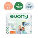 Evony Belbantlı Hasta Bezi L-Large 30'lu 4 Paket (120 Adet)