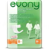 Evony Belbantlı Hasta Bezi Large 8'li