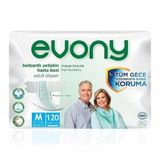 Evony Belbantlı Hasta Bezi, M Beden, 80-130 cm, 120 Adet