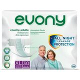 Evony Belbantlı XL 30 Adet Hasta Bezi