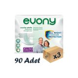 Evony Belbantlı Yetişkin L Beden 3x30 Adet Hasta Bezi