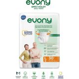 Evony Emici Külot Yetişkin Hasta Bezi L 30 Lu 1 Paket - Beyaz