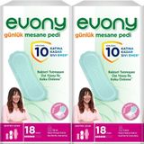 Evony Günlük Ekstra Uzun 4x18 Adet Mesane Pedi