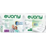 Evony Hasta Bezi Yetişkin Bel Bantlı Tekstil Yüzey Ekstra Büyük 30 Adet+ Yatak Koruyucu Örtü 30 Adet