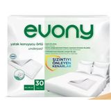 Evony Hasta Yatak Koruyucu 60X90cm 240 Adet (8Pkx30) (Kaymaz Özellikli)