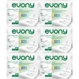 Evony Hasta Yatak Koruyucu Örtü 60x90 cm, 180 Adet (6 Paket x 30), Kaymaz Özellikli, Beyaz