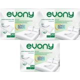 Evony Hasta Yatak Koruyucu Örtü 60x90 cm, 90 Adet (3 Paket x 30), Kaymaz Özellikli, Beyaz