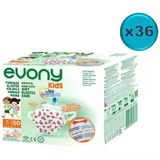 Evony Kids Çoçuklar İçin 1800'lü Yumuşak Kulaklı 3 Katlı Filtreli Burun Telli Cerrahi Maske