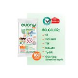 Evony Kids Elastik Kulaklı 160 Adet Maske