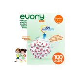 Evony Kids Yumuşak Elastik Kulaklı Renkli Çocuk Maskesi 100 Adet