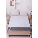 EVONY Mycey Sıvı Geçirmez Yatak Koruyucu Alez 200X240 cm Pamuklu Köşe Lastikli Çift Kişilik - 200 x 240 cm - Beyaz