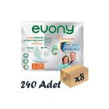 Evony Premium Esnek Belbantlı Yetişkin Large 8x30 Adet Hasta Bezi