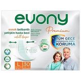 Evony Premium Hasta Bezi Belbantlı Large 30'lu