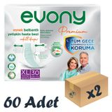 Evony Premium XL 60 Adet Belbantlı Hasta Bezi
