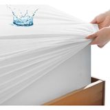 Evony Tek Kişilik 100X200+30 cm Micro Fitted Alez Sıvı Geçirmez Yatak Koruyucu Alez - 100 x 200 cm - Beyaz