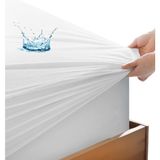 Evony Tek Kişilik 90X190+30 cm Micro Fitted Alez Sıvı Geçirmez - Beyaz - 90 x 190 cm