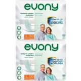 Evony Yetişkin Bel Bantlı L-Büyük Boy 2x30 Adet Hasta Bezi