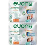 Evony Yetişkin Bel Bantlı Tekstil Yüzey L 2x30 Adet Hasta Bezi