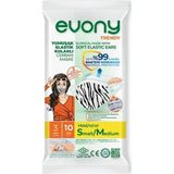 Evony Yumuşak Lastikli 10 Adet Trendy Desenli Cerrahi Maske