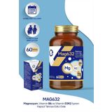 EVOPHARMA Magnezyum Mag632, Vitamin B6 Ve Vitamin D3k2 Içeren Kapsül Takviye Edici Gıda