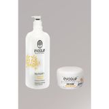 Evoque Milk Therapy 1000 ml Saç Kremi + Mılk Therapy Hair 500 gr Yogurt Mask