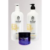 Evoque Milk Therapy Sülfatsız Şampuan 1000 ml +Evoque Milk Therapy Saç Kremi 1000 ml +Professıonel Anti Purple Mask 250 ml