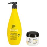 Evoque Professıonal Non-Ammonia Arındırıcı 1000 ml Şampuan +Milk Therapy 500 ml Saç Maskesi