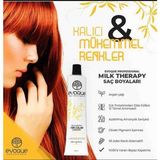 Evoque Profesyonel Milk Therapy Kuaför Saç Boyası 100 ml Beyaz Kapatma - 6.77 koyu kumral yoğun çikolata