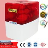 Evora 14 Aşamalı Multimineralli Pompasız Kapalı Kasa Su Arıtma Cihazı 8 lt Tank ile Sağlıklı Su
