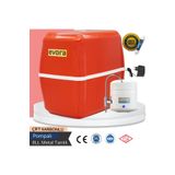 Evora 5 Filtreli 8 L Pompalı Kırmızı Kapalı Oval Kasa Su Arıtma Cihazı