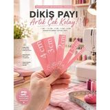 EVORADECO Dikiş Payı Bırakma Cetveli / Dikiş Aksesuarı / Kenar Kıvırma Cetveli Seti
