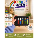 EVORADECO Eğitici Zeka Oyunu | Renk Eşleştirme & Kaydırmalı Bulmaca Oyuncağı | Çocuklar Için Dikkat Geliştirici Puzzle
