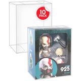 EVORETRO Aksiyon Figürü Anime Ekran Koruyucu Yeni Nendoroid Kutu ile Uyumlu - Kalın, Toz Önleyici, Asitsiz PET Plastik Kasa (10'lu Paket)
