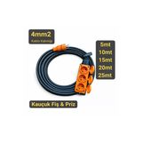 Evoşarj Elektrikli Araç Şarj Uzatma Kablosu 10 Metre 4Mm2, 16A