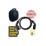 Evoşarj Mg Elektrikli Otomobil Araç Şarj Kablosu Tip 2 - Tip 2 Kablo 32 Amper 5 Metre 22Kw