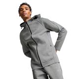 Evostripe Full-Zip Erkek Gri Günlük Stil Sweatshirt 68170003