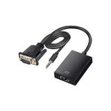 Evotech Vga To Hdmi Kablo Dönüştürücü Converter Görüntü Ve Ses Çevirici Adaptör Tv Televizyon Konnektör